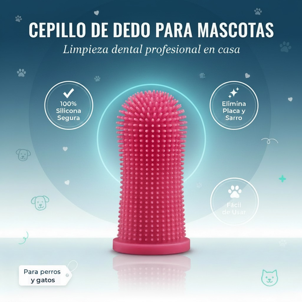 Kit Aseo Total Perro - Cepillo Dental 360