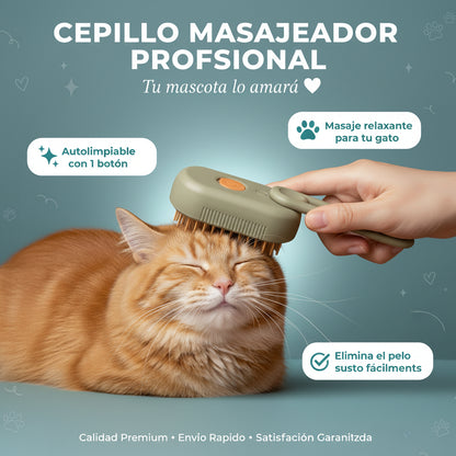 Pet Steam Brush Cat Dog Cleaning Steamy Spray Massage Beauty Comb 3 in 1 Hair Removal Grooming Supplies Pets Accessories Comb