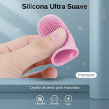Pet Finger Toothbrush Kit Non-Toxic Silicone Dental Cleaning Tool for Dogs Cats Puppies Tartar Removal Bad Breath Care Cleaning