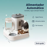 Ee2 in 1 Gravity Pet Feeder Water Dispenser Strike,Automatic Cat Dog Food Water Bowl Basin Dogs Pet Supplies
