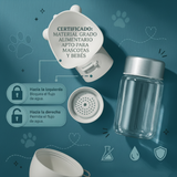 Botella Portátil 2 en 1 para Perros y Gatos