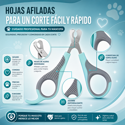 Corta Uñas Para Perros Recortadoras Mascotas Herramienta Todos Los Perros